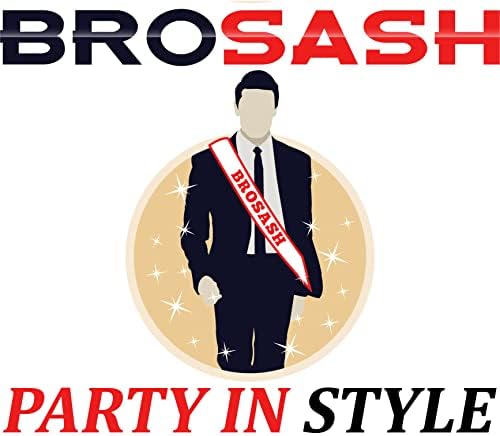 Brosash Team Groom Buttons Bachelor Party Favor Pack of 8