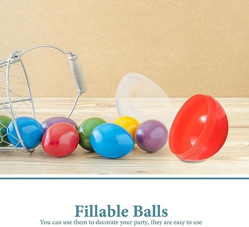 Cabilock 50pcs Reusable Acrylic Decorative Balls