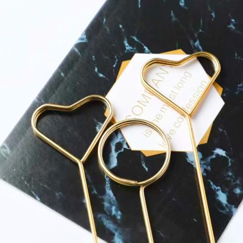 40Pcs Metal Floral Card Holder Picks for Centerpieces 1