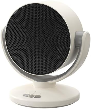 ZPSHYD Space Heater 1200W PTC Ceramic Desk Warmer with Auto Shaking Head