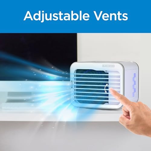 BLACKDECKER Desktop Air Cooler with 3 Speeds and USB Power 1
