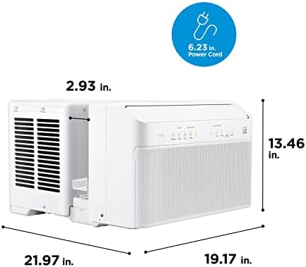 Midea MAW12V1QWT U-Shaped Window Air Conditioner