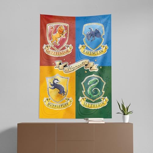 NORTHWEST Harry Potter Hogwarts Life Wall Hanging - Official Warner Bros Tapestry