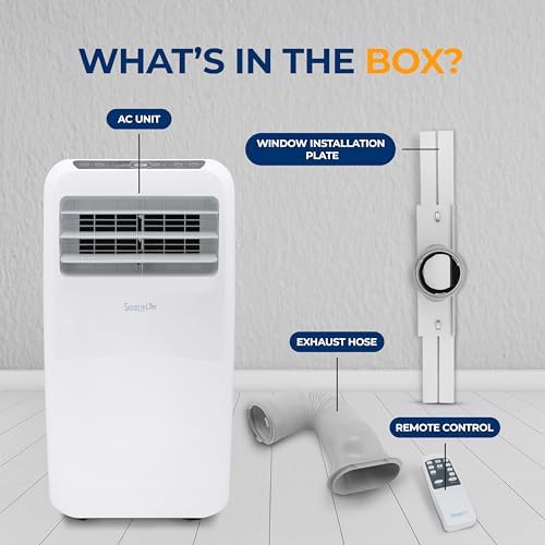 SereneLife Portable AC with Dehumidifier 10000 BTU