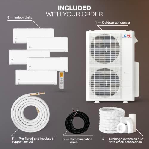 Cooper Hunter Olivia Series Multi Zone Ductless Mini Split System