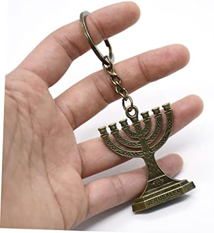 20 Pcs Hanukkah Key Ring Tote Purse Gift Ornaments Backpack Keychain