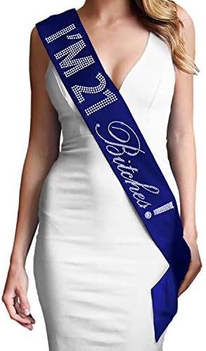 Rhinestone Sash 21st Birthday Party Supplies