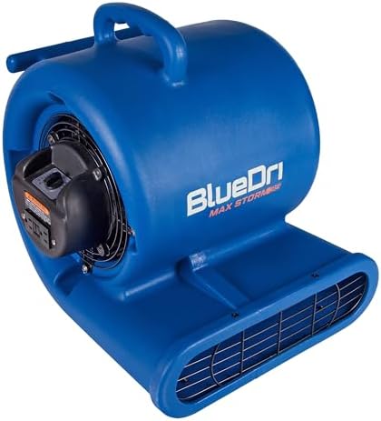 BlueDri Max Storm 35 Floor Fan - 2900 CFM 3 Speeds