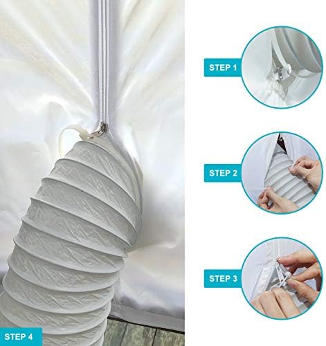 HOOMEE Airlock Window Seal for Portable AC 14x36 Inch