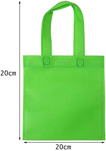 Elcoho 40 Piece Non-Woven Tote Bags with Handles