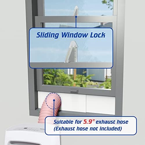Wintcomfort Portable AC Window Seal Kit 59 Diameter
