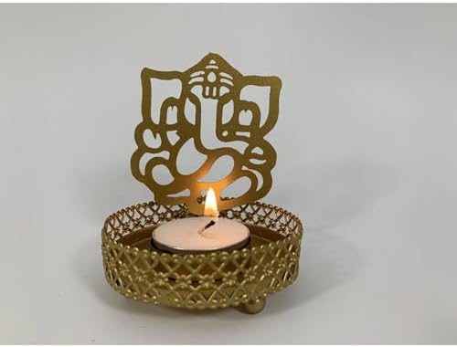 LOVENSPIRE Shadow Ganesha Candle Holder