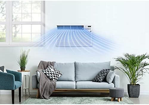LG 7800 BTU Wall Mounted AC Unit with Remote