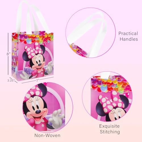 Disney Minnie Mouse Party Favor Bags Set 24 Pack