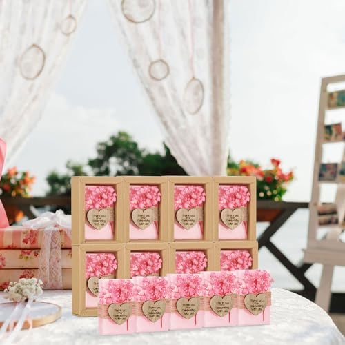 Demissle 30 Pcs Handmade Scented Soap Wedding Favors