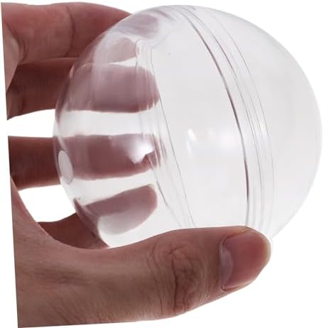 VICASKY 30pcs Fillable Transparent Round Vending Machine