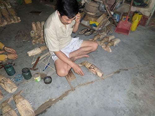 Super-Skin Handmade Bamboo Wall Sculpture Big Lobster 31 Inches