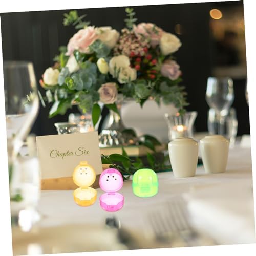 Mobestech 48pcs Sturdy Plastic Fillable Balls for Decorative Use