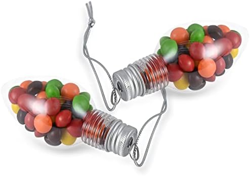 RND Toys Clear Fillable Lightbulb Ornaments - Pack of 24 1