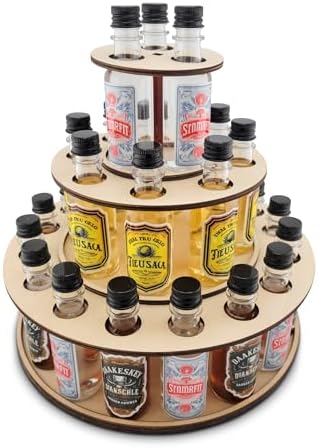 Shot Cake 3 Tier Party Centerpiece Display