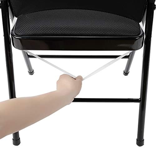 Peomeise Stretch Spandex Dining Chair Covers 12pcs White