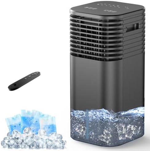Flowbreeze 3-in-1 Portable AC Cooler with Remote and Oscillation