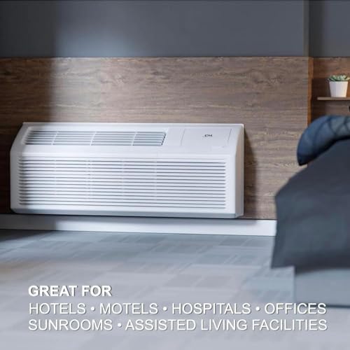 Cooper Hunter 15000 BTU PTAC Air Conditioner and Heat Pump with Electric Heater
