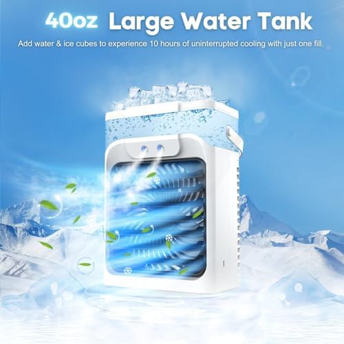 Portable Air Conditioner with 3 Speeds and 3 Mist Settings 1