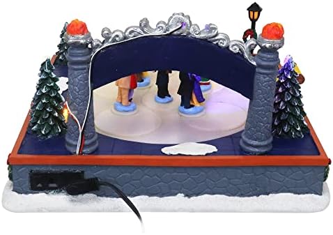 Animated Christmas Village Ballroom Dance Figure