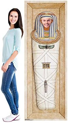 Cardboard People Mummified Pharaoh Life Size Cutout Stand-in 1