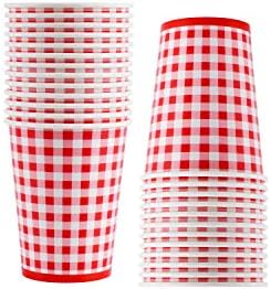 Gatherfun Gingham Party Supplies Set of 25