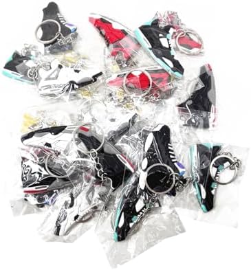 TSY TOOL 20 Pcs Retro Mini Sneaker Keychain Set