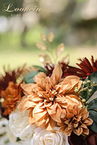 Lookein Artificial Flowers for Wedding DIY Decorations