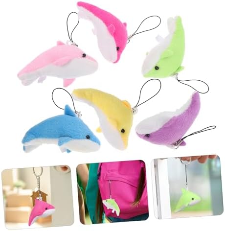 6pcs Small Dolphin Pendants for Boys and Girls