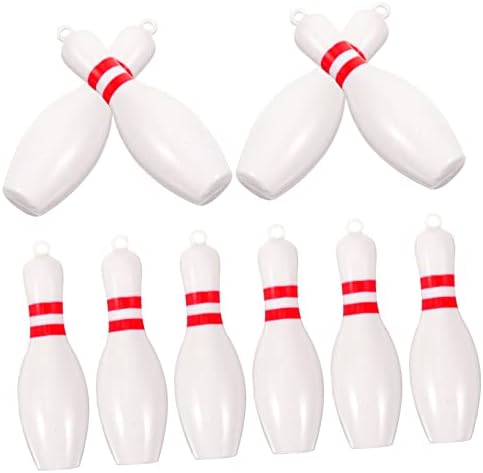 PartyKindom Bowling Keychain Pendant Decor