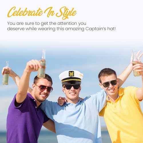 Bachelor Party Captains Hat - Groom to Be Nautical Hat