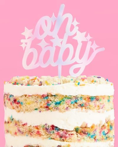 XO Fetti Oh Baby Cake Topper - 55 x 47 in