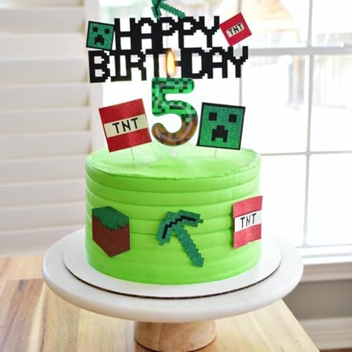 OGnomiFX 5th Pixel Miner Birthday Candles