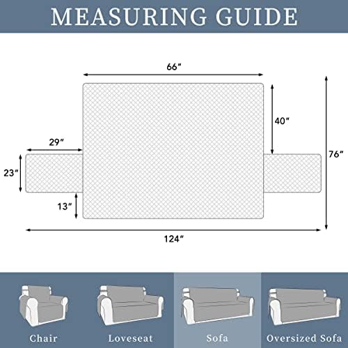 ISSUNTEX 100 Waterproof Sofa Cover for Dogs and Kids