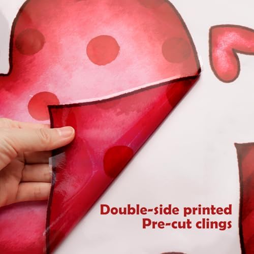 Ivenf Holiday Window Clings Set 9 Sheets