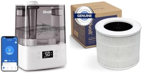 LEVOIT Smart Humidifier 6L with Essential Oil Diffuser