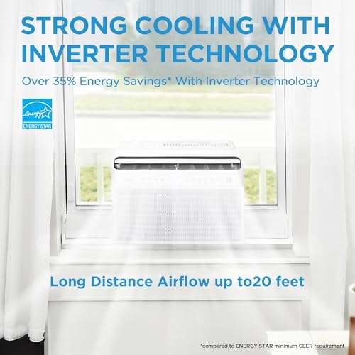 Midea MAW12V1QWT U-Shaped Window Air Conditioner