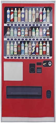 Noren Japanese Doorway Curtain with Vending Machine Print
