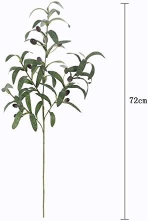 Artificial Olive Branches 28 Inches 2 pcs for Vases and Centerpieces