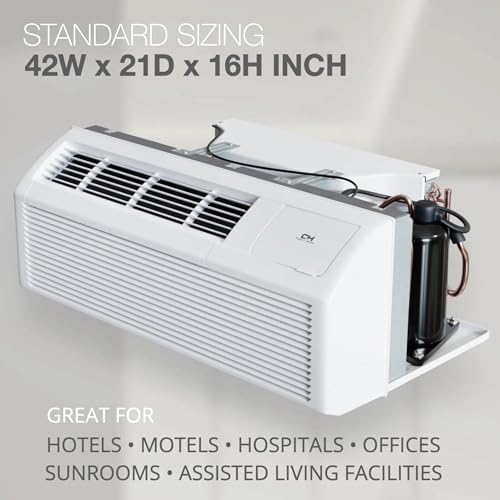 Cooper Hunter 15000 BTU PTAC Air Conditioner and Heat Pump with Electric Heater