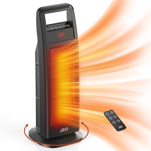 JRD 24 Inch Fast Electric Space Heater with Remote Control