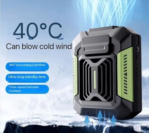 Portable Cooling Fan with Night Light and 3 Speeds 1