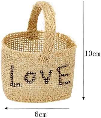 4Pcs Decorative Linen Bags for Wedding Party Supplies 1
