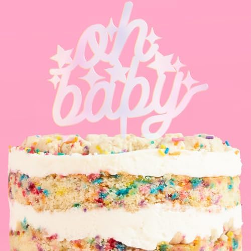 XO Fetti Oh Baby Cake Topper - 55 x 47 in