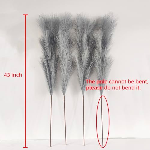 43 Faux Pampas Grass Art for Boho Decor